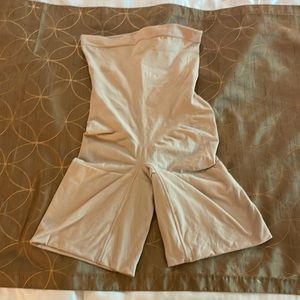 SPANX Nude thigh and tummy seamless slimming  compressive garment girdle